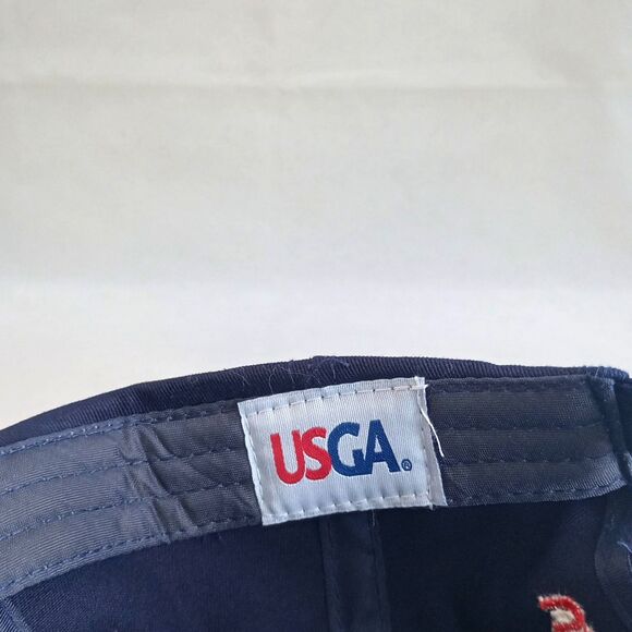 USGA Golf U.S. Open 2020 Strapback Hat Black Winged Foot Adjustable Cap 6 Panel - Picture 5 of 6